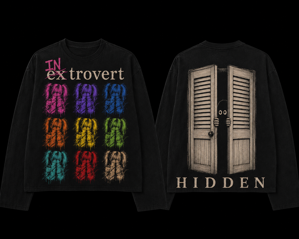 “Introvert” long sleeve