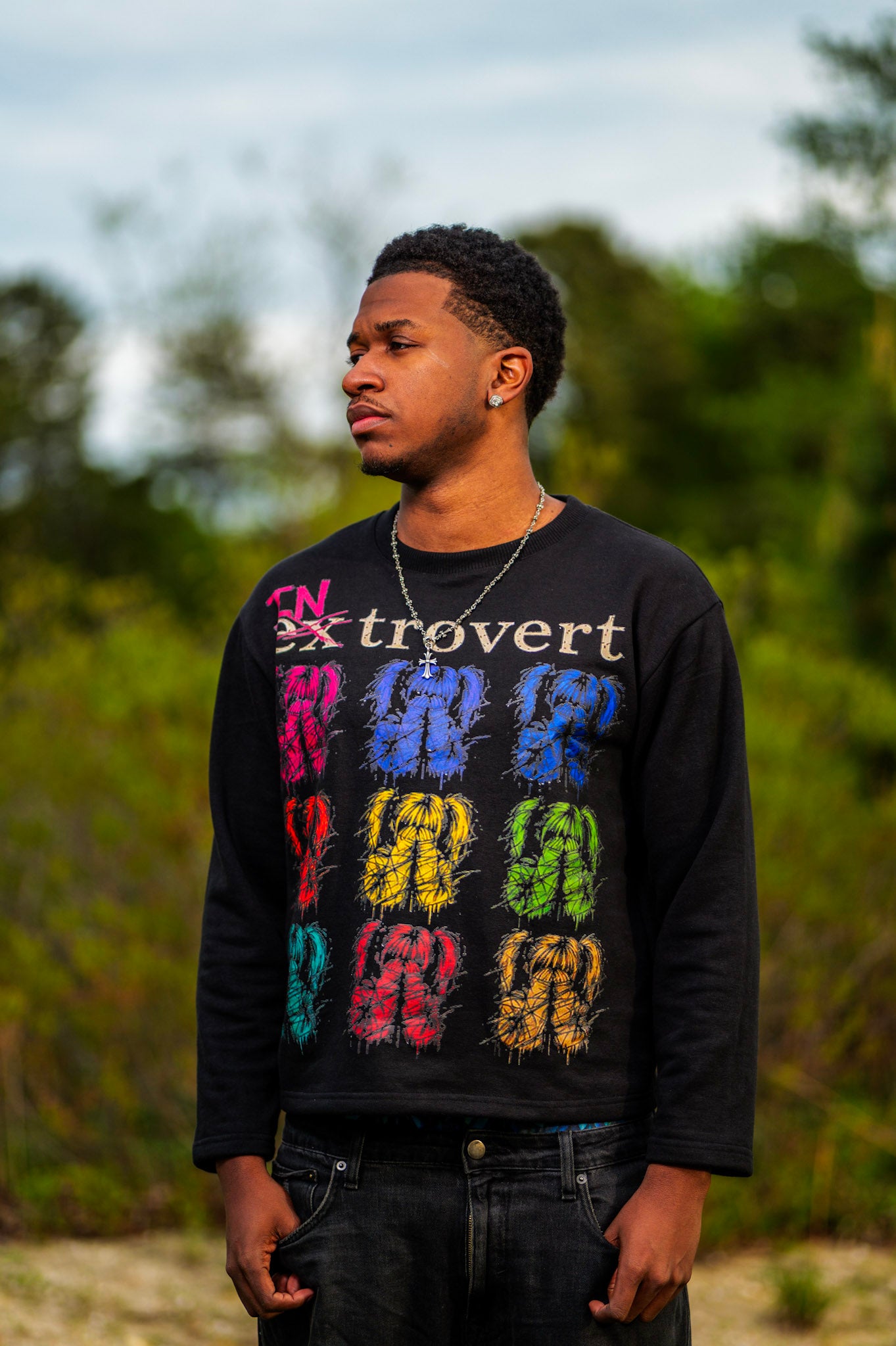 “Introvert” long sleeve